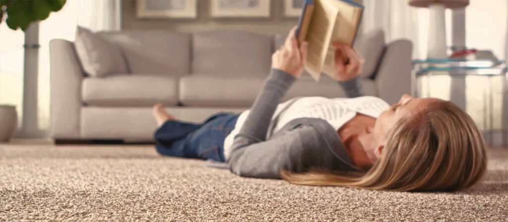 Reading on Carpet